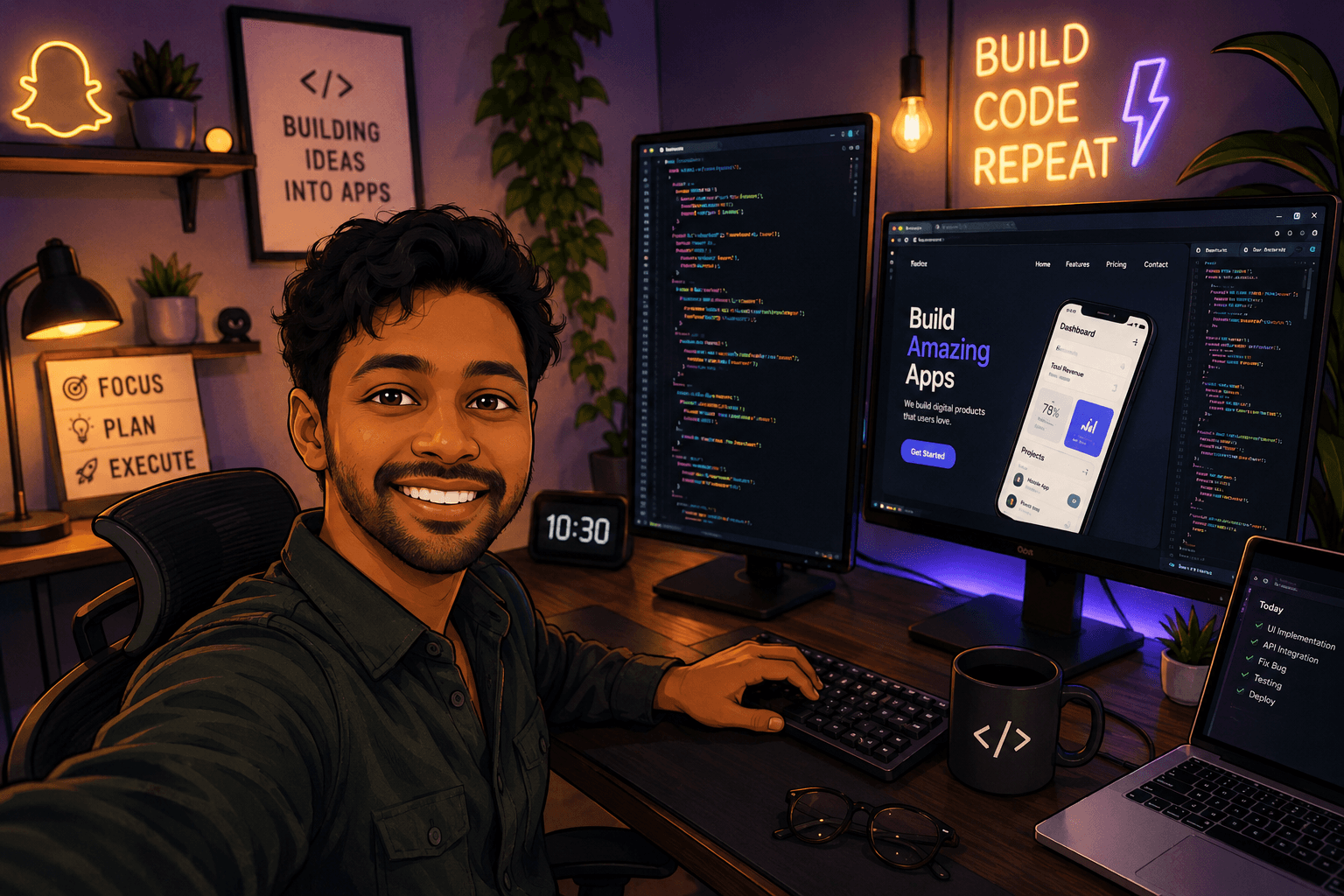 Chandradeep Prasad portrait 1