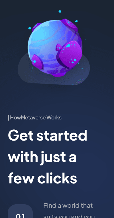 Metaverse mobile preview
