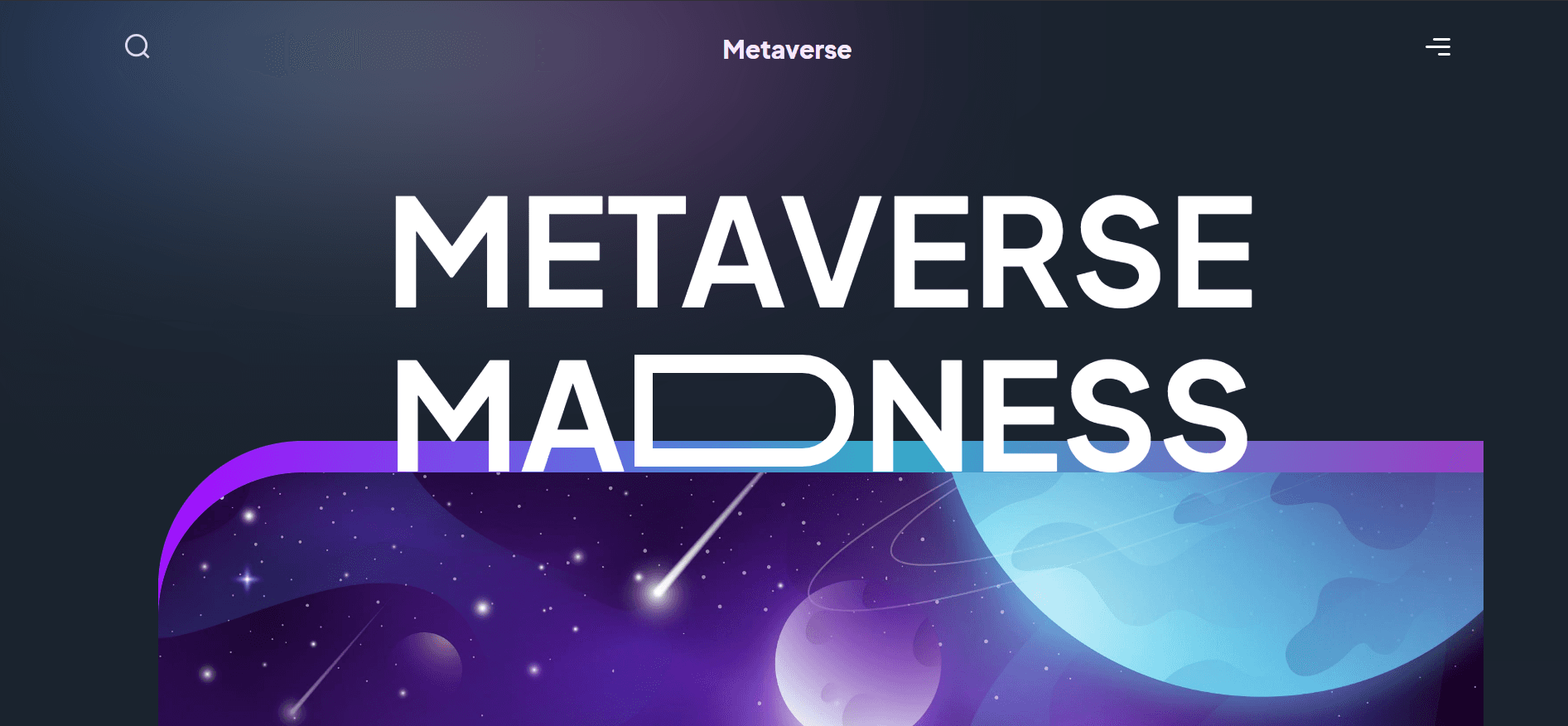Metaverse project cover