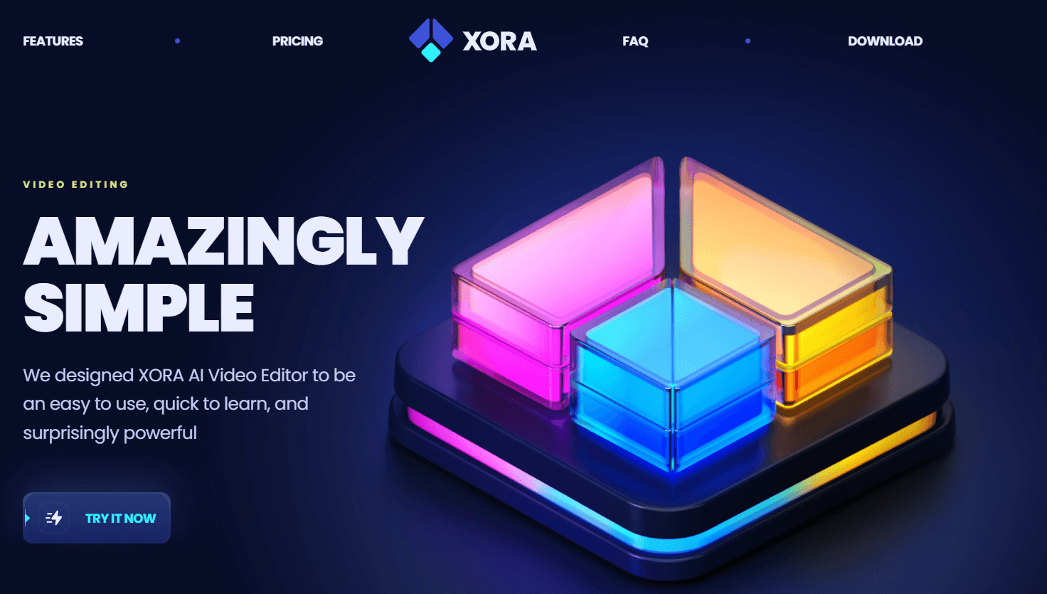 XORA Modern UI SaaS project cover